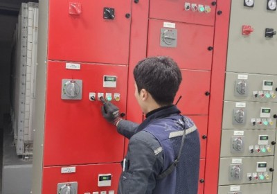 소방펌프 동력제어반 점검.jpg